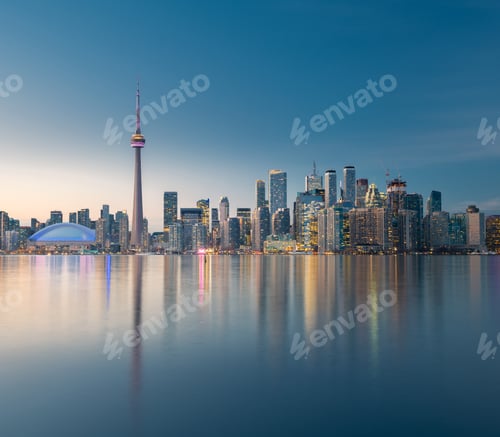 Preview: Toronto city skyline, Ontario, Canada