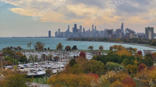 Preview: City skyline from Montrose Park