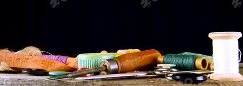 Preview: Sewing accessories on board.