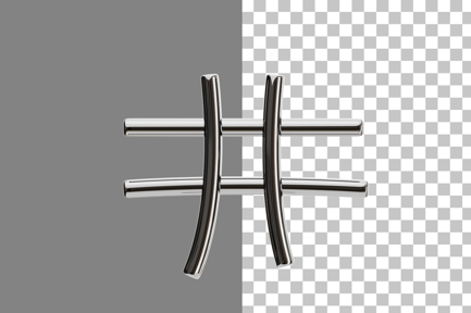 Preview: Chrome Tagar 3D Icon