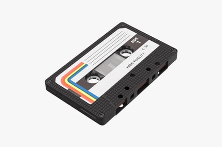 Classic Cassette Tape - C90 High Fidelity