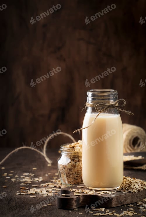 Preview: Vegan oat flakes milk