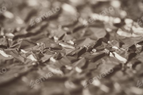 Preview: Crumpled Foil Abstract Background Image