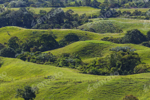 Preview: Green hills in Colombia