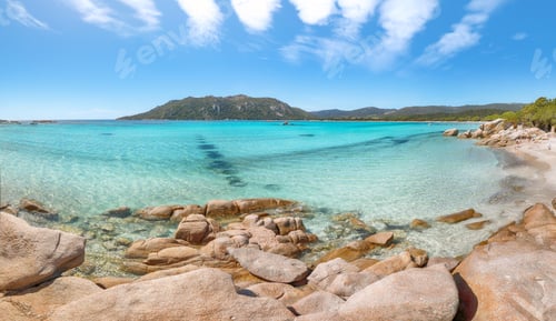 Preview: Stunning view of beach of Santa Giulia resort.