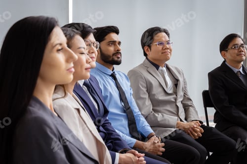 Vista previa: Grupo de empresarios multiétnicos