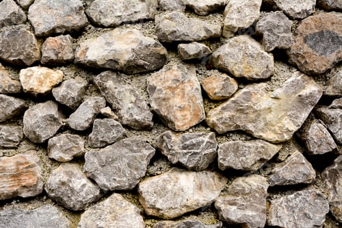 Preview: Closeup shot of a gray rock wall