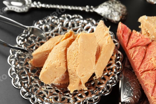 Preview: Plate with halva