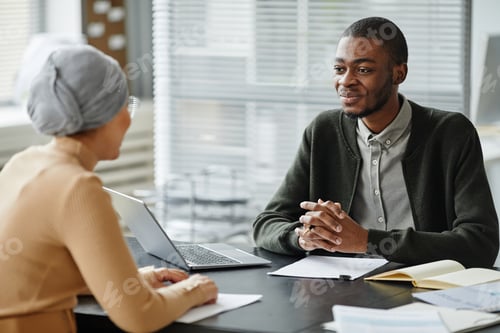 Preview: Young Black Man in Job interview