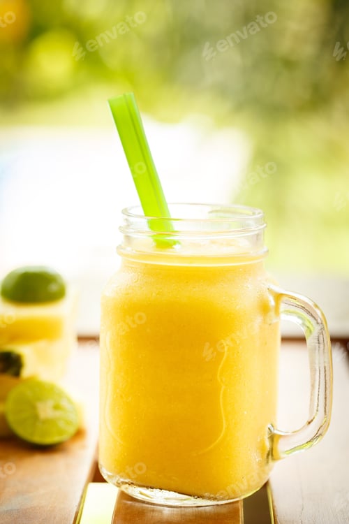 Preview: Smoothies pineapple with lime