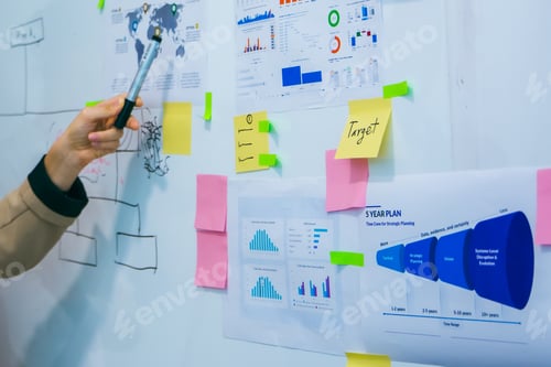 Preview: professional businessman person team group meeting to discussion in strategy work
