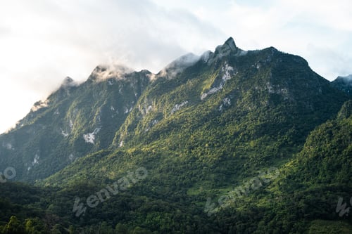 Preview: mountain view in the morning