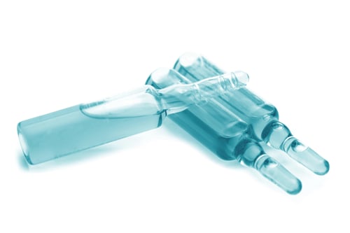 Preview: Ampoules with vaccine, medical remedy or cosmetics