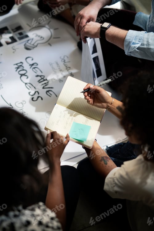Preview: Team working on a project