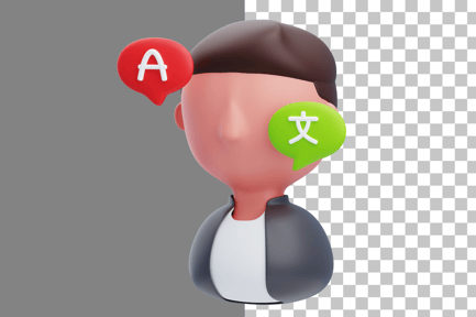 Preview: Translator 3D Icon