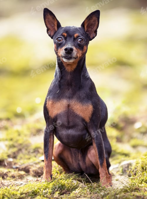 Preview: pinscher in nature