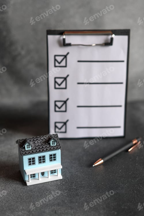 Preview: Conceptual background for real estate, buying, selling a home or commercial space. Real estate
