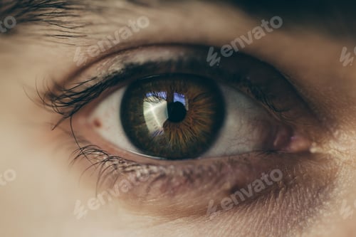 Vista previa: Macro shot of an Eye wide open