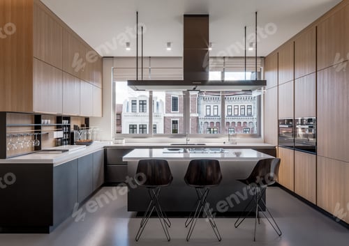 Preview: Modern interior of stylish apartment