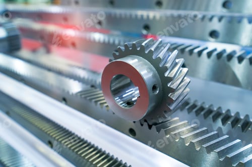 Preview: Industrial Metal Gears In A Close-Up