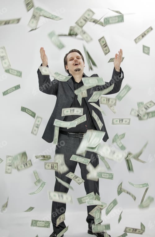 Preview: Throwing money in the air and being happy