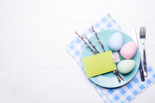 Preview: Easter table setting