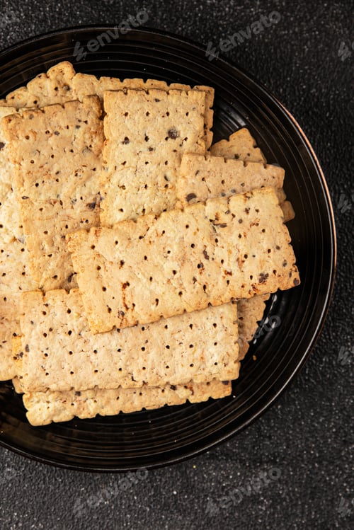 Preview: cracker whole grain healthy food durum wheat cookies tasty snack fresh gourmet food