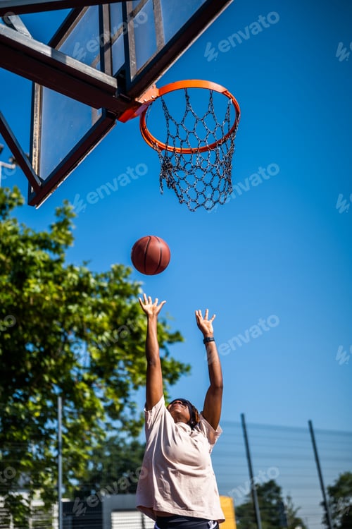 Preview: Playing basketball
