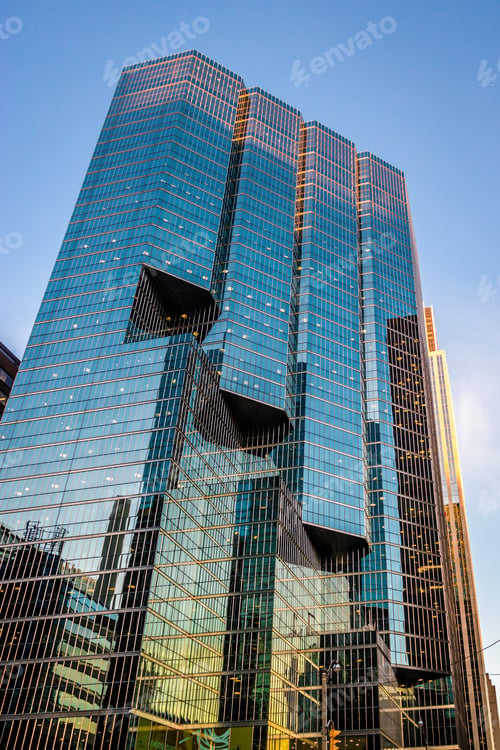 Preview: Modern skyscrapers in the Financial District of downtown Toronto - Toronto, Ontario, Canada