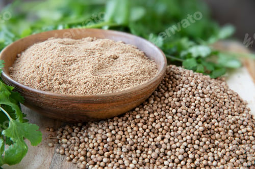 Preview: Bowl of Coriander Powder
