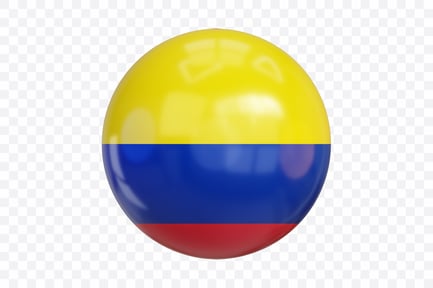 Preview: 3D Colombia Flag
