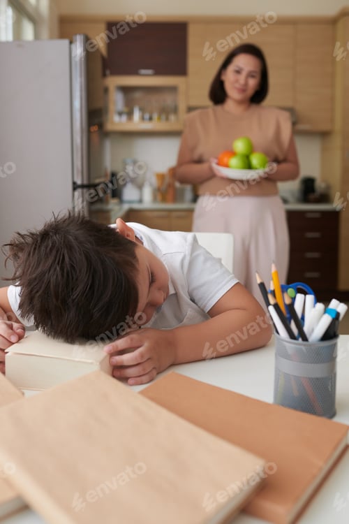 Preview: Boy Fell Asleep After Studying