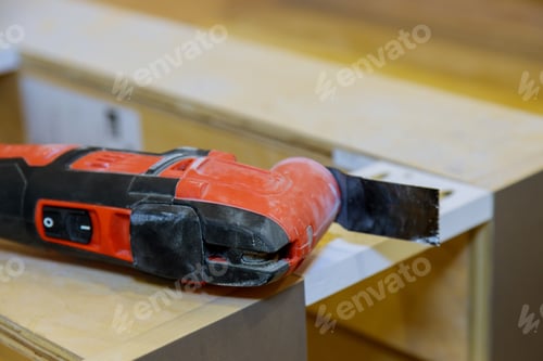 Preview: Electric cordless oscillating multi function power cutting tool
