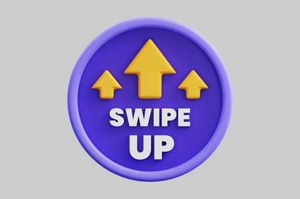 Vorschau: Design-Asset mit der Schaltfläche nach oben streichen