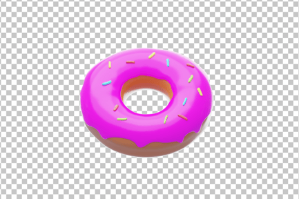 Preview: Sugar Ring Donut 3D Icon