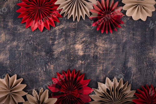 Preview: Scandinavian style Christmas paper decoration