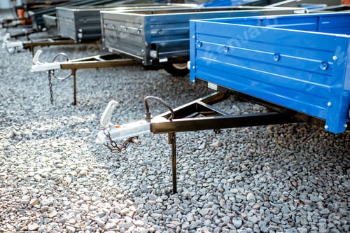 Preview: Truck trailer at the agricultural shop