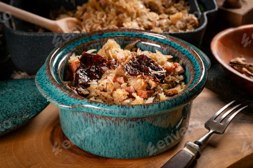 Preview: Bigos - traditional Polish food.