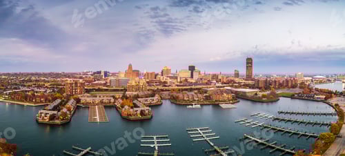Preview: Buffalo, New York, USA Over the Marina