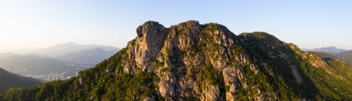 Preview: Lion rock mountain, panoramic shot