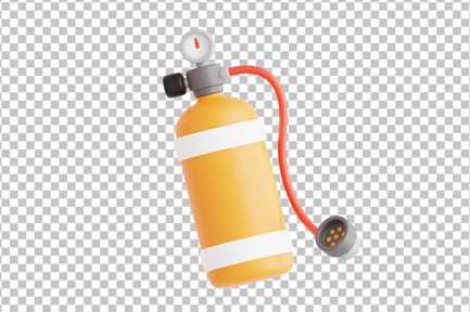 Preview: Oxygen Tube 3D Icon
