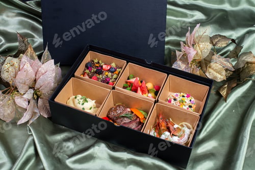 Preview: Mock up menu for food delivery