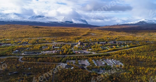 Preview: Abisko village foliage 02