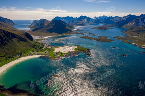 Preview: Beach Lofoten archipelago islands beach