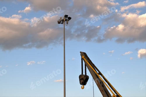 Preview: Industrial Crane and Projector