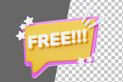 Preview: Free Delivery 3D Icon