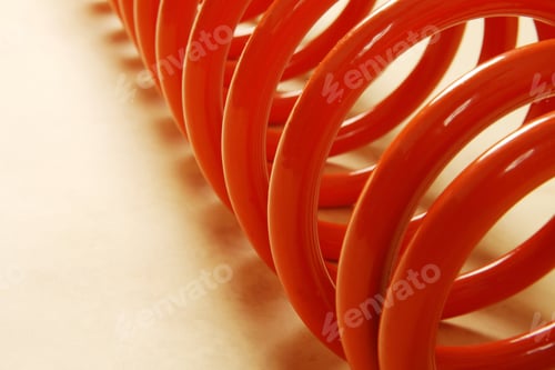 Preview: new metal springs texture background