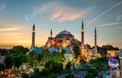 Preview: Ayasofya at sunset