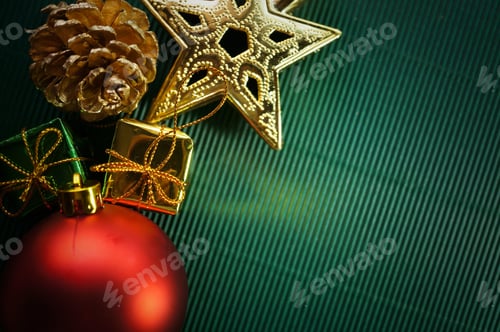 Preview: Christmas Decorations For Christmas Background