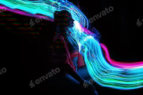 Preview: Metaverse digital Avatar, Metaverse Presence, digital technology, cyber world, virtual reality